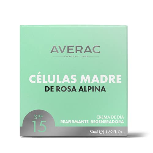 Crema de día reafirmante y regeneradora con células madre de rosa alpina, 50 mL