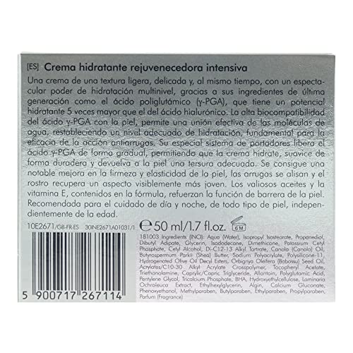 Crema hidratante intensiva de Aquality, para jóvenes, crema hidratante intensiva