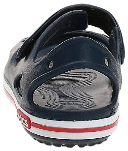 Crocs Crocband II Sandal Unisex Niños Sandals, Azul (Navy White), 22/23 EU