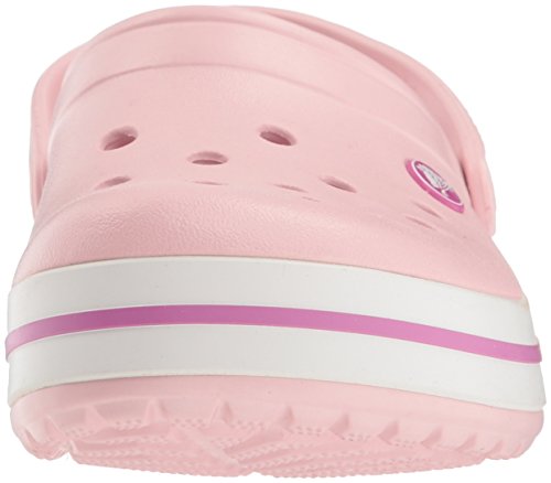 Crocs Crocband, Zuecos Unisex Adulto, Rosa (Pearl Pink/Wild Orchid), 42/43 EU