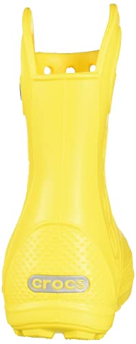 Crocs Handle It Rain Boot Unisex Niños Botas de agua, Amarillo (Yellow), 27/28 EU