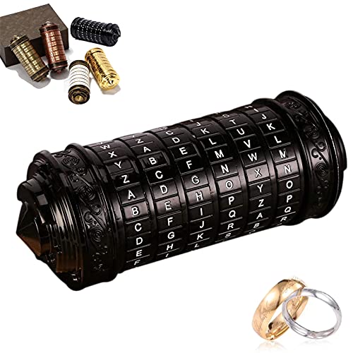 Da Vinci Code Mini Cryptex dia del padre regalos Hombre Mujer Cerradura Regalos Divertidos Originales Para Mujer Hombre Amigo Novio Novia Parejas Invisible Madres Padres Personas