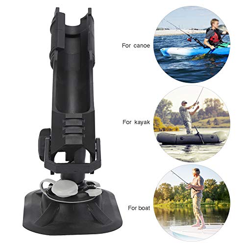 DAUERHAFT Universal Fishing Rod Mount Holder Rack,Fishing Rod Plastic Bracket,for Kayak Canoe Boat Yacht Fishing