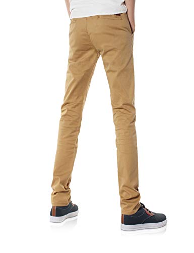 Demon&Hunter 910X Skinny Serie Hombre Pantalones Estrechos Casual Chino DH9103(35)