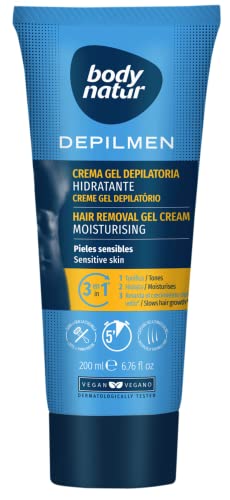 DEPILMEN CREMA GEL DEPILATORIA MASCULINA PIELES SENSIBLES