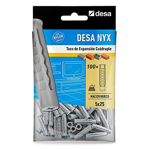 Desa QD301523 QD301523-Blister nyx 6x30-20 uds, Gris