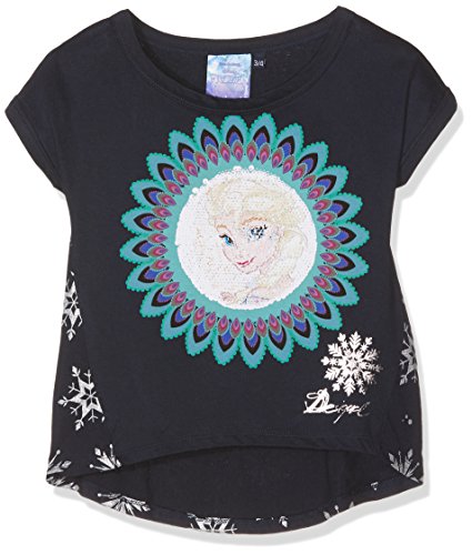 Desigual TS_BURGUI Camiseta, Azul (Navy 5000), 14 años (Talla del Fabricante: 13/14) para Niños