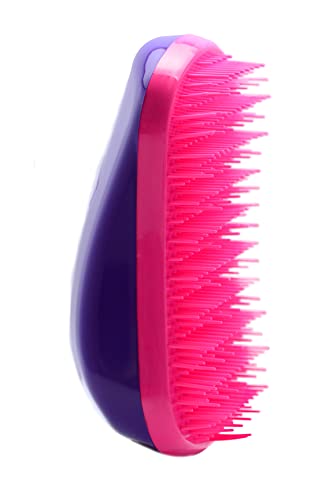 Dessata 0605ORIG - Cepillo para cabello, sin tirones, sin roturas, rápido y fácil, color morado y fucsia