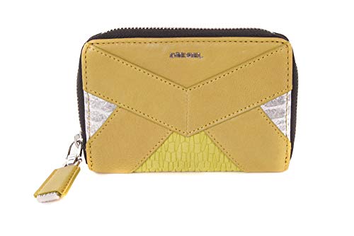 Diesel Monedero Mujer LE-Zipper JADDAA (Amarillo)