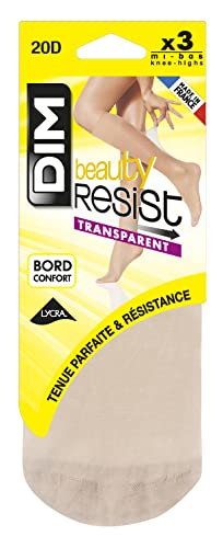 Dim Beauty Resist Calcetines, 20 DEN, Beige (Capri 2m4), Talla única (Talla del Fabricante: 35/41) (Pack de 6) para Mujer