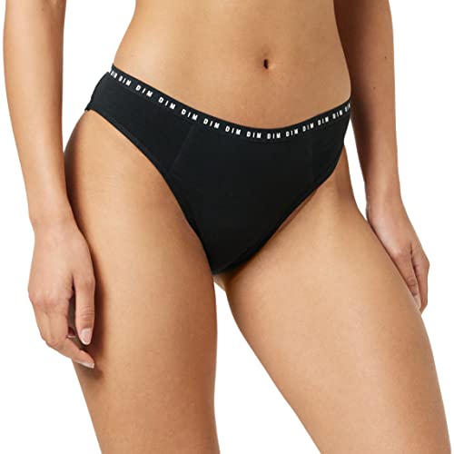 Dim Culotte MENSTRUELLE Flux ABONDANT/Nuit Ropa Interior, Noir, 36/38 Women