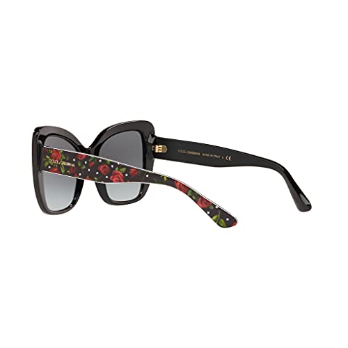 Dolce & Gabbana 0DG4348 Gafas, Print Roses/Hearts, 54 para Mujer