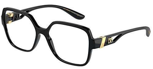 Dolce & Gabbana Gafas de Vista MONOGRAM DG 5065 Black 55/16/140 mujer