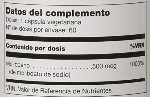 Douglas Laboratories Molibdeno - 500 mcg, 60 caps