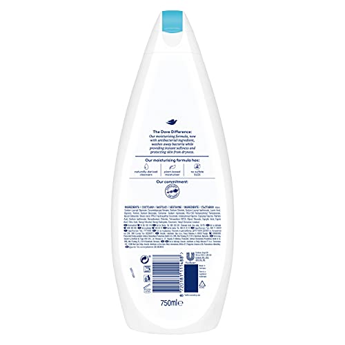 Dove Cuida y Protege Gel de Ducha Antibacteriano 750ml - Pack de 12