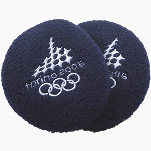 Earbags Olympische Spiele Ohrenwärmer Mütze Warm Torino 2006 Vancouver 2010 Ohren Stirnband, EBOS0610, Farbe Torino 2006 Marineblau, Größe M