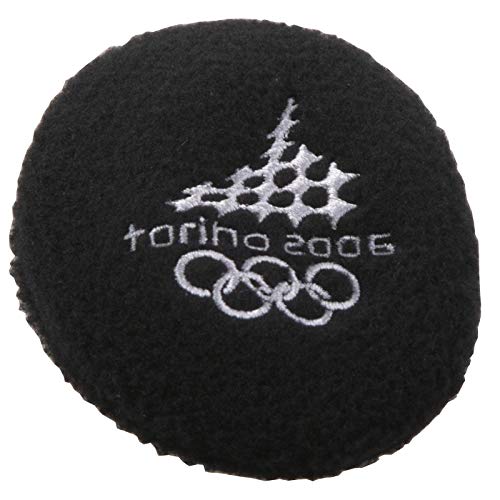 Earbags Olympische Spiele Ohrenwärmer Mütze Warm Torino 2006 Vancouver 2010 Ohren Stirnband, EBOS0610, Farbe Torino 2006 Schwarz, Größe S