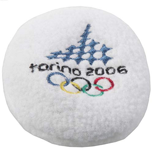 Earbags Olympische Spiele Ohrenwärmer Mütze Warm Torino 2006 Vancouver 2010 Ohren Stirnband, EBOS0610, Farbe Torino 2006 Weiß, Größe M