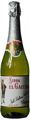 El Gaitero - Sidra de Etiqueta Blanca - Botella 70 cl - [Pack de 3]