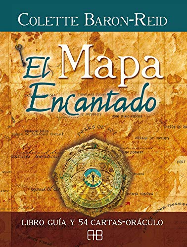 El mapa encantado (Libro guia y 54 cartas- oráculo): Libro guía y 54 cartas-oráculo