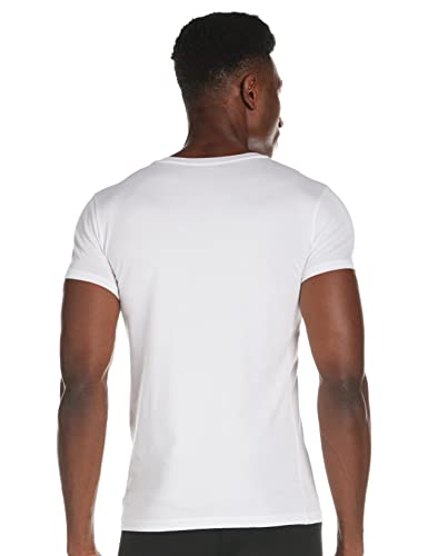 Emporio Armani CC729 110810 00010 Camiseta Interior, Hombre, Blanco, L