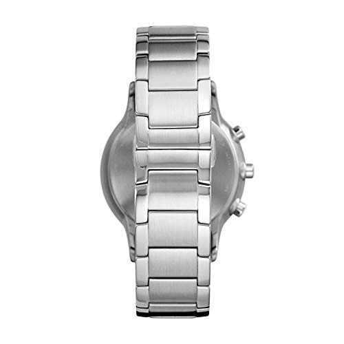 Emporio Armani Reloj Analógico para Hombre de Híbrido con Correa en Acero Inoxidable ART3033