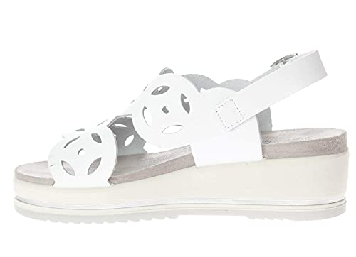 ENVAL SOFT Vitel Scirocco - Sandalias para mujer Blanco Size: 38 EU