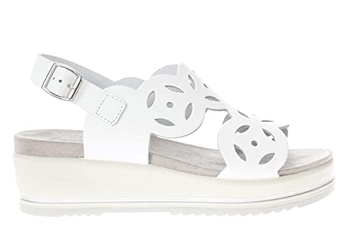 ENVAL SOFT Vitel Scirocco - Sandalias para mujer Blanco Size: 38 EU