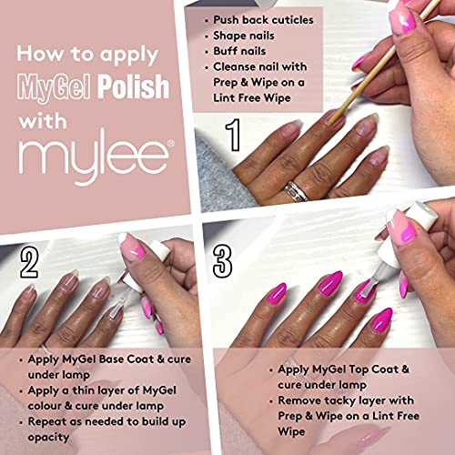 Esmalte de gel para uñas MyGel, de MYLEE (10ml) MG0038 - Soft Touch UV / LED Nail Art Manicure Pedicure para uso profesional en el salón y en el hogar - Larga duración y fácil de aplicar