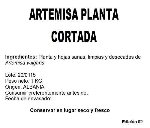 Especias Pedroza Artemisa Planta Cortada - 1000 g