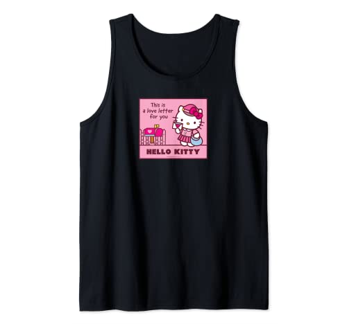 Esta es una carta de amor para ti - Hello Kitty Camiseta sin Mangas