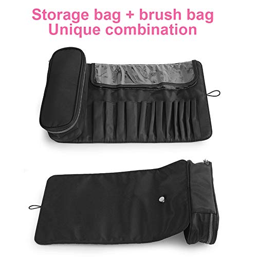 Estuche para brochas de Maquillaje, Estuche para cosméticos Estuche para lápices Estuche Enrollable Bolso de Mano Estuche para cosméticos Estuche para bolígrafos para Mujeres