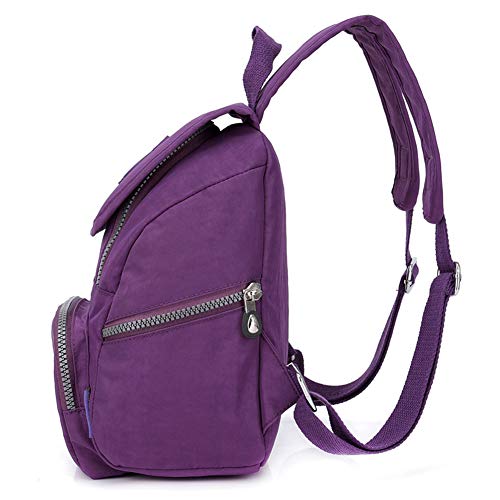 Estwell Bolso Mochila Impermeable Mini Mochila para Mujer Niñas Bolsa de Viaje Casual