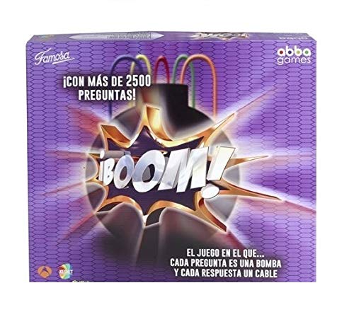 FAMOGAMES Boom Juego de Mesa Adultos (Famosa, 700013151)