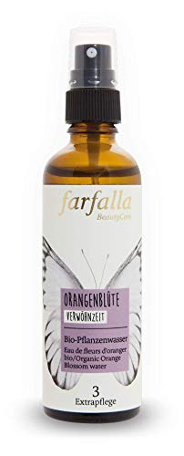 farfalla Azahar, agua vegetal orgánica, tiempo de mimo, 75 ml