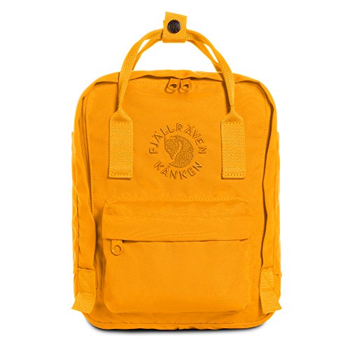 Fjällräven Re-Kånken Mini - Mochila, Unisex Adulto, Amarillo (Sunflower Yellow), 29 x 20 x 13 cm