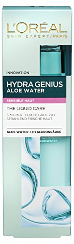 Fluido hidratante Hydra Genius Aloe Aqua, de la marca L 'Oréal Paris.