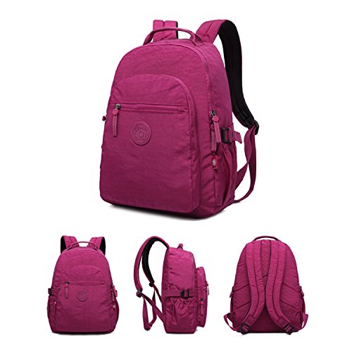 Foino Mochila Escolares Mujer Bolsas de Viaje Casual Bolsos de Moda Escuela Bolso Libro Portátil Bolsa de Deporte Ligero Backpack