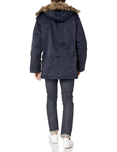 French Connection Men's Hooded Bystander Nylon