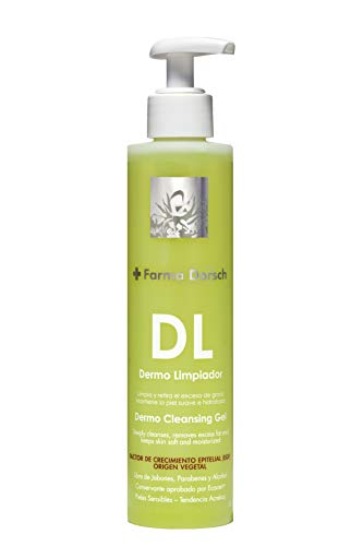 Fridda Dorsch Gel Dermo Limpiador - Gel Suave Sin Jabón, Desmaquilla y Limpia la Piel en Profundidad, Elimina el Exceso de Grasa, Indicado para Todo Tipo de Pieles, para el Cuidado Diario, 200 ml