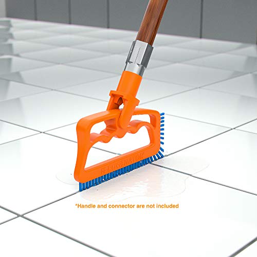 Fuginator - Cepillo para Juntas de Azulejos, Color Naranja y Azul - Innovador Cepillo de lechada para Limpieza de Juntas en el baño, Cocina y hogar (1)