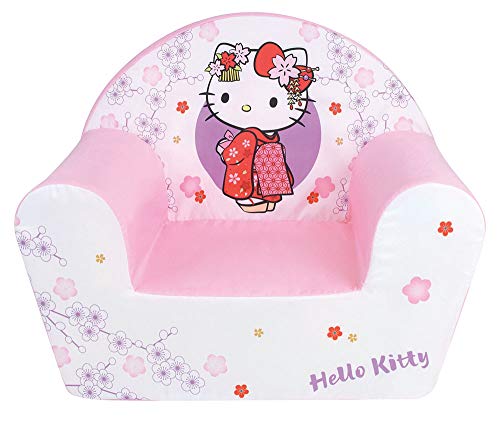 Fun House Hello Kitty Club-Figura de niño, Tela, Blanco