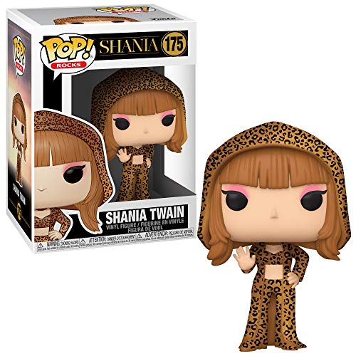 Funko - Pop! Rocks: Shania Twain- Shania Twain Figura Coleccionable, Multicolor (46929)