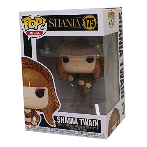 Funko - Pop! Rocks: Shania Twain- Shania Twain Figura Coleccionable, Multicolor (46929)