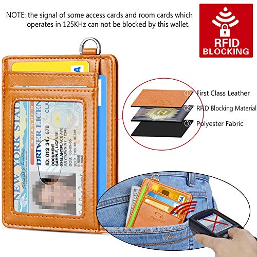 FurArt Crédito Billetera, Cartera Pequeña Tarjetero,8 Tarjetas,Billetera Minimalista con Bloqueo RFID para Hombre y Mujer