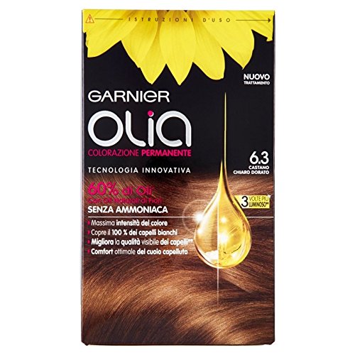 Garnier Olia Coloración permanente 6.3 castaño claro dorado