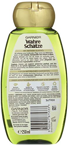 Garnier tesoros champú mítico olivo, 1er Paquete (1 x 250 ml)