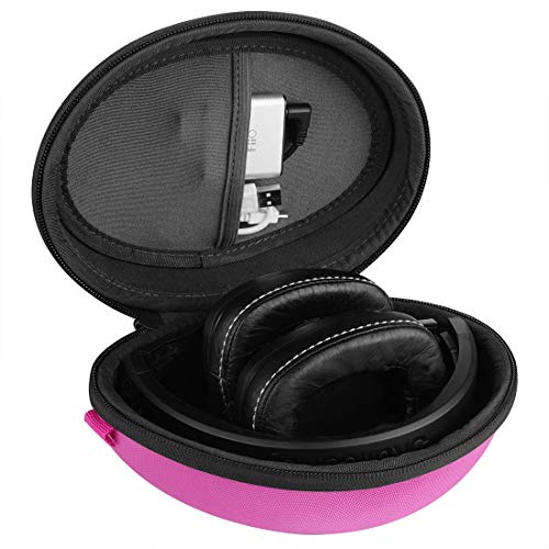 Geekria Funda para Auriculares Studio 3, Studio 2, Solo3, Skullcandy Hesh3, Crusher 360, Bluetooth Wireless, Aviator, Estuch Rígido de Transporte, Viaje Bolsa