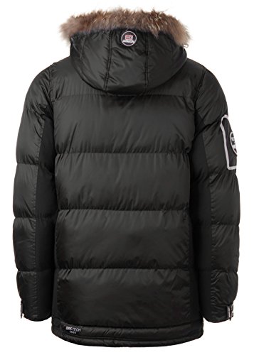 Geographical Norway danone Men 001 Chaqueta de Invierno (Negro, M)