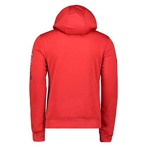 Geographical Norway - Sudadera DE Hombre GYMCLASS Rojo XL